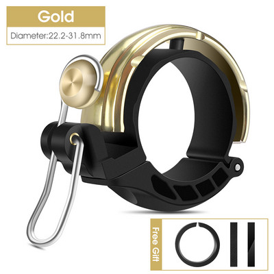 Kerékpár Vintage sárgaréz csengő Retro ultrakönnyű réz országúti kerékpár kürt kormány kerékpárgyűrű alumínium ötvözet MTB klasszikus kerékpár csengő