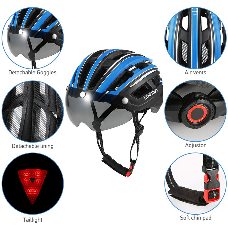 Vizor Casca Magnetica Ochelari de protectie pentru Ciclism