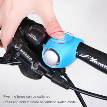 Electric Bell Bike Bells Cycling Bell 120db Mini αδιάβροχο ποδηλατικό ποδήλατο MTB Road Handlebar Bells Αξεσουάρ ποδηλάτου