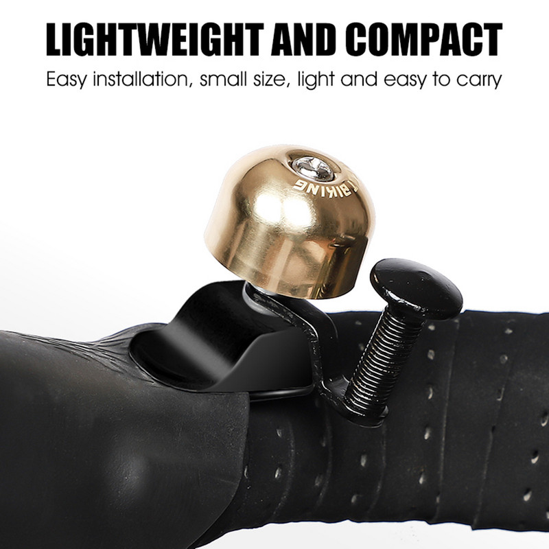 WEST BIKING dviračių priedai MTB dviračių varpelių žiedas mažas dviračio skambutis MTB kalnų plento dviračio garso signalas.