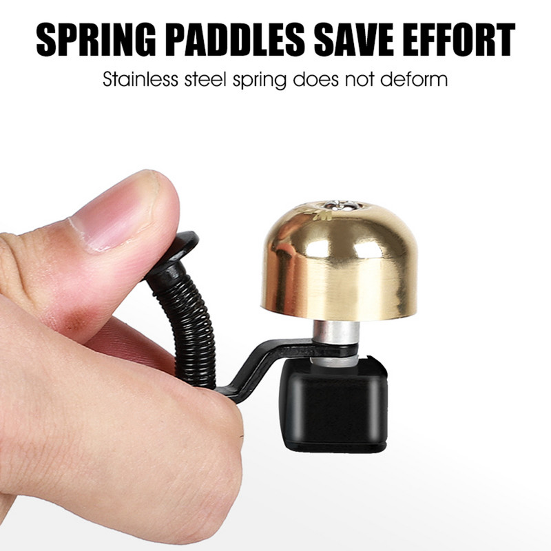 WEST BIKING dviračių priedai MTB dviračių varpelių žiedas mažas dviračio skambutis MTB kalnų plento dviračio garso signalas.