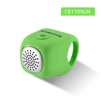 ROCKBROS Električno biciklističko zvono 90 dB Sirena otporna na kišu MTB bicikl Upravljač silika gel školjka Prsten Zvono za bicikl Dodaci za bicikl