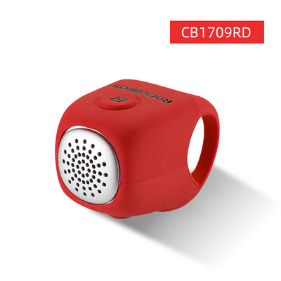 ROCKBROS Električno biciklističko zvono 90 dB Sirena otporna na kišu MTB bicikl Upravljač silika gel školjka Prsten Zvono za bicikl Dodaci za bicikl