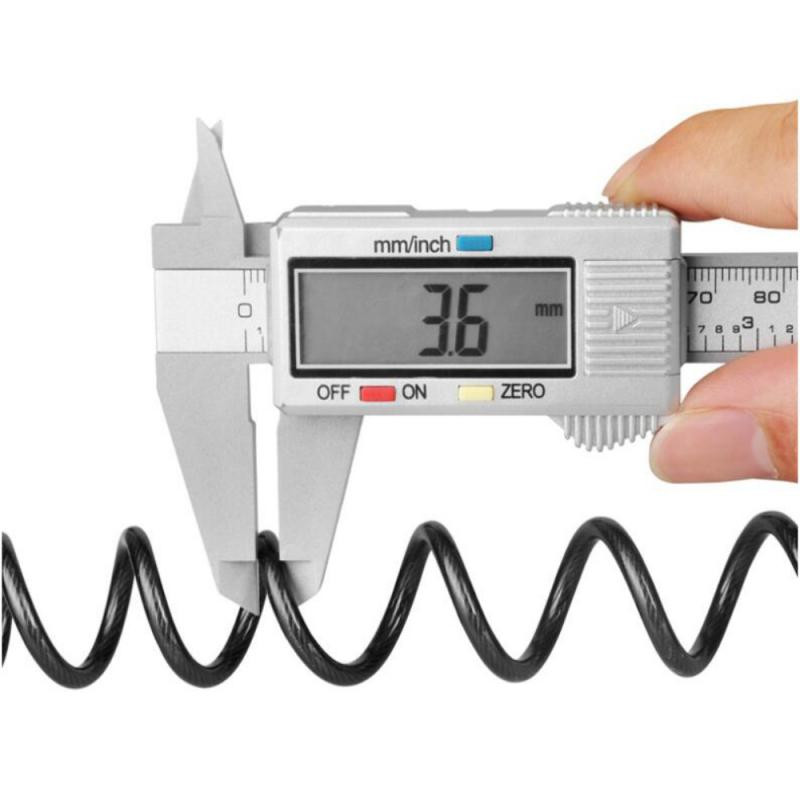 Brava za bicikl Četveroznamenkasti kombinirani kod Sigurnosna lozinka za čelični kabel Biciklistički bicikl Bicikl Brava za kacigu Prijenosni kabel Brava za ruksak