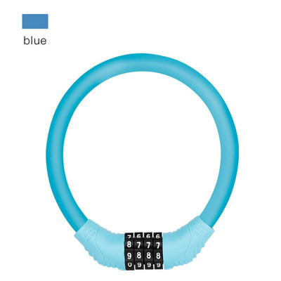 Dviračio užraktas nuo vagystės 4 skaitmenų slaptažodis kalnų plento dviračių saugos užraktas nešiojamasis grandinės numerio užraktas motociklo kombinuota pakabinama spyna