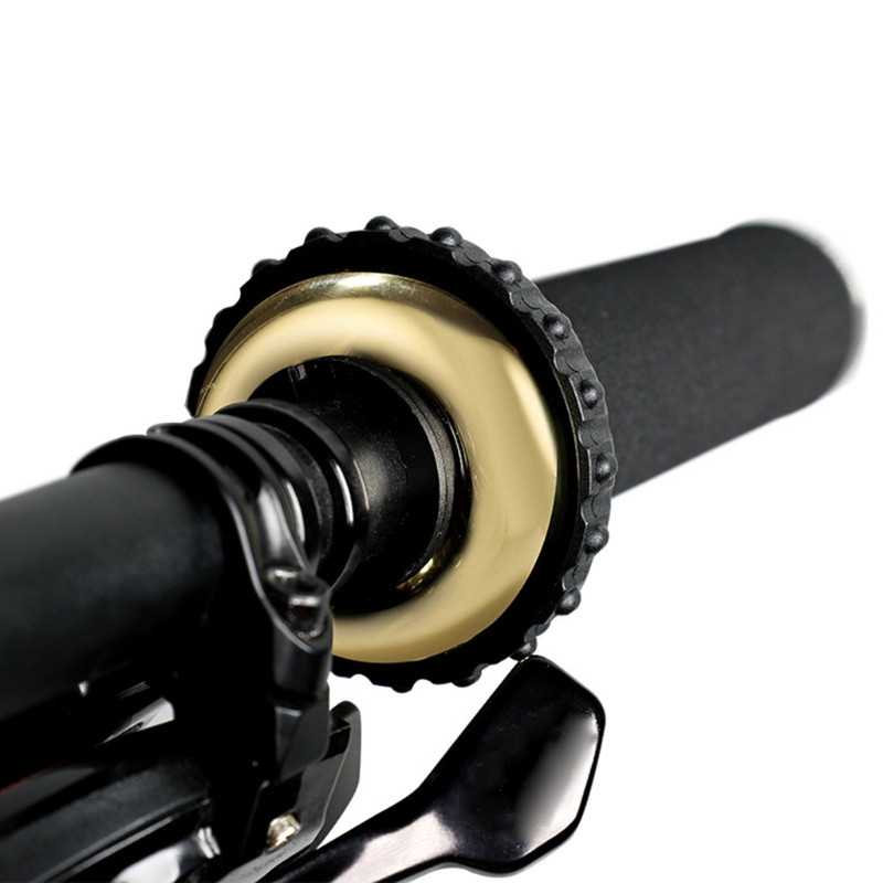 Kerékpárharang hegyi országúti kerékpár Super Ring rézcsengő, rejtett kormány, forgó csengő kerékpározási dekorációs kiegészítők