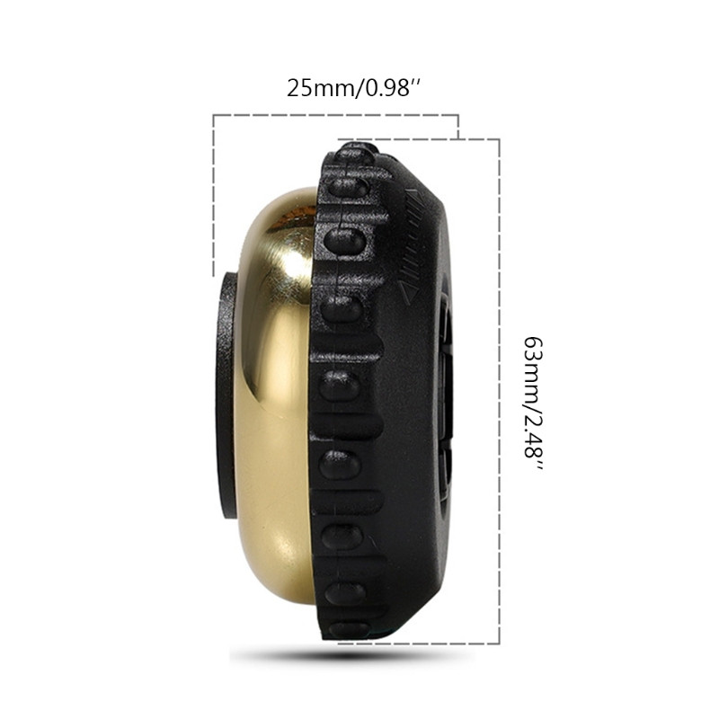 Kerékpárharang hegyi országúti kerékpár Super Ring rézcsengő, rejtett kormány, forgó csengő kerékpározási dekorációs kiegészítők