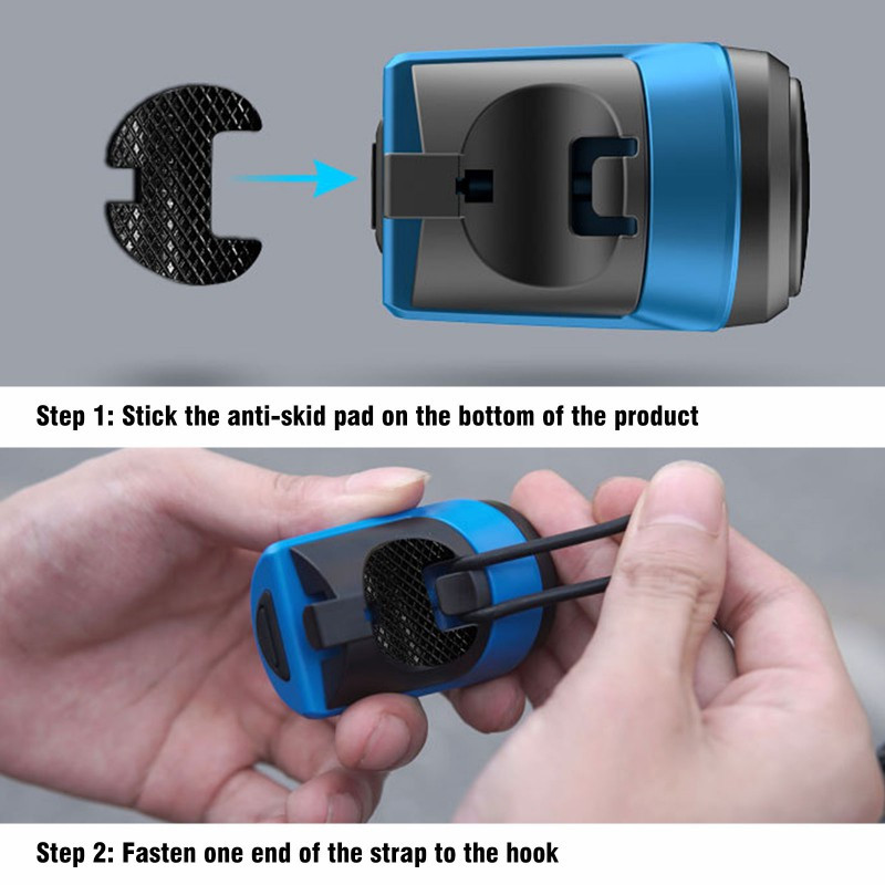 Ηλεκτρικές κόρνες ποδηλάτου Συναγερμός ποδηλασίας Κουδούνι κουδουνιού με ένα πάτημα Κουδούνι ποδηλάτου 125dB Συναγερμός δυνατές κόρνες για σκούτερ ποδηλάτου Τιμόνι