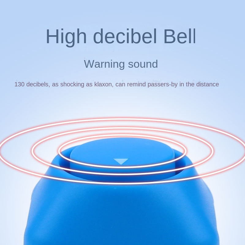 Bike Elektronikus Hangos kürt 130 db Figyelmeztetés Biztonság Elektromos csengő Rendőr sziréna Kerékpár Kormány Riasztó Ring Csengő Kerékpáros robogó