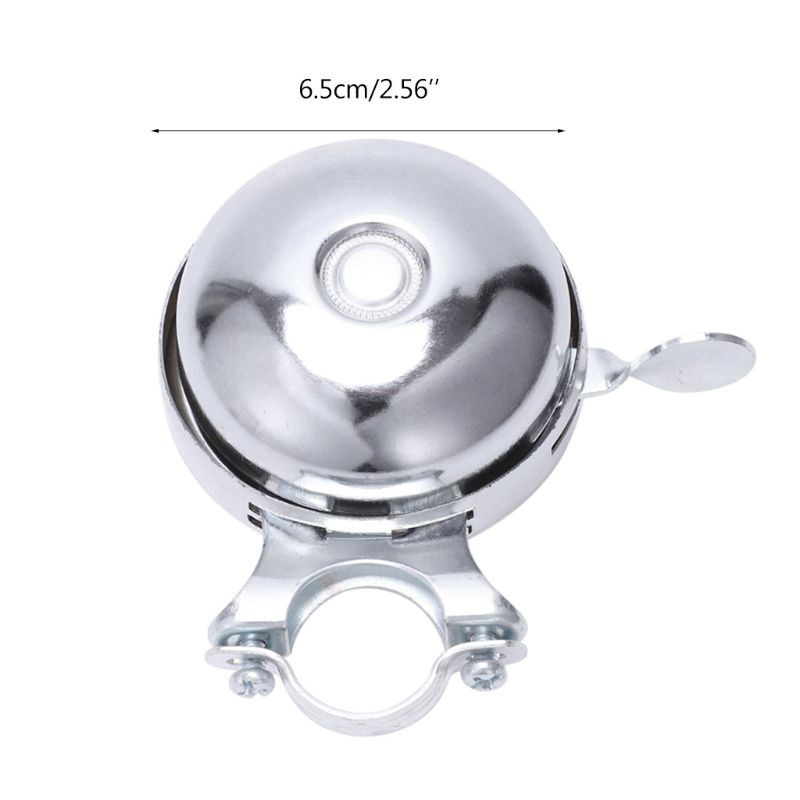 Kétoldalas fém kerékpár csengő vintage bicikli kormány biztonsági riasztó MTB kerékpáros retro kürt kerékpártartozékok