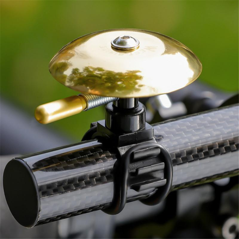 Clopot de bicicletă din cupru Autostradă de munte Mașină zburătoare moartă Accesorii de călărie cu claxon de clopoțel Clopot de cupru Accesorii pentru biciclete