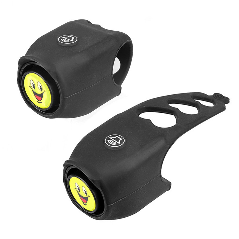 Jalgratta elektrooniline valju helisignaal 120 dB hoiatus Ohutus elektriline kell Jalgratta juhtraud Alarm Ring Bell Jalgrattasõidutarvikud