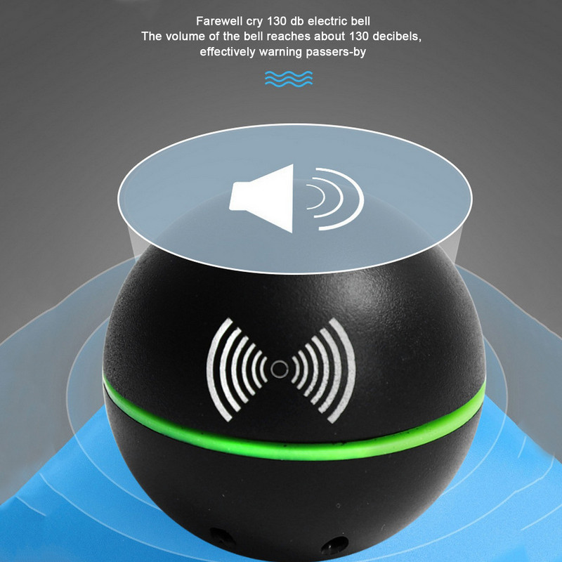 Clopote pentru bicicletă, 130 db, impermeabilă, pentru ciclism, pentru biciclete, claxon electric, mini portabil, din silicon, pentru MTB, pentru ciclism pe drum, pentru ghidon.