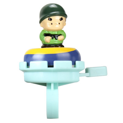 Crtano zvono za bicikl, rotirajuće za 360°, glasan i jasan zvuk, zvono za bicikl, slatko crtano zvono za bicikl, smiješno zvono za bicikl