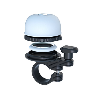 Dviračio skambutis, skirtas Apple AirTag, GPS padėties nustatymo nuo vagystės dviračio skambutis, važiavimo kalnų dviračiu priedai elektrinis dviračio garso signalas