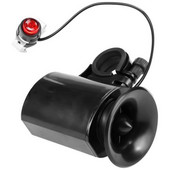 Dviračio garso signalas 6 garsų dviračio elektroninis varpas policijos sirena dviračio vairas, signalizacijos žiedas varpas kalnų keliu dviračių priedai