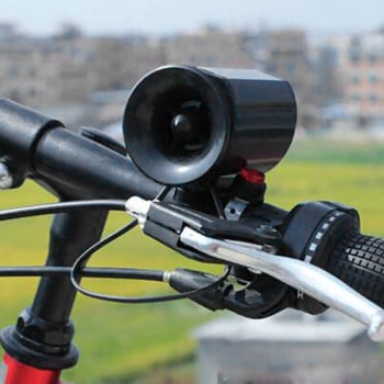 Bike Horn 6-Sounds Велосипеден електронен звънец Полицейска сирена Велосипедно кормило Алармен пръстен Звънец Планински път Аксесоари за колоездене