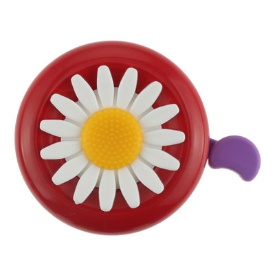 1 buc Allek drăguț pentru copii sonerie de bicicletă 22 mm diametru flori de margaretă avertisment de siguranță coarne scuter băieți fete inel de alarmă pentru ciclism