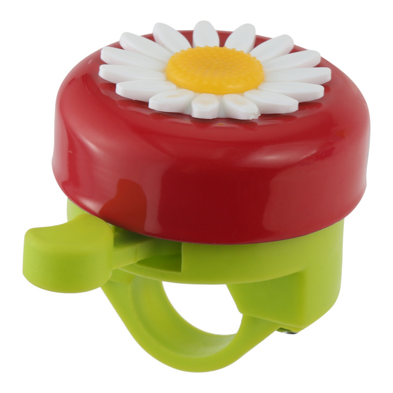 1 buc Allek drăguț pentru copii sonerie de bicicletă 22 mm diametru flori de margaretă avertisment de siguranță coarne scuter băieți fete inel de alarmă pentru ciclism