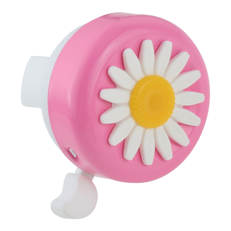 1 buc Allek drăguț pentru copii sonerie de bicicletă 22 mm diametru flori de margaretă avertisment de siguranță coarne scuter băieți fete inel de alarmă pentru ciclism