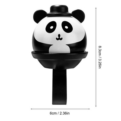 1kom Slatki crtić Panda Zvono za bicikl Dječje balansiranje Automobil Biciklizam Ručno zvono na vratima Pritisnite Mala zvona Jahanje Truba Dodaci za bicikl