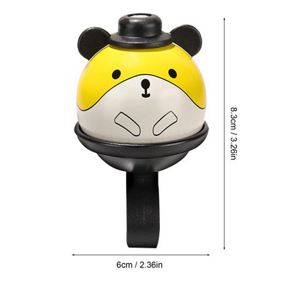 1kom Slatki crtić Panda Zvono za bicikl Dječje balansiranje Automobil Biciklizam Ručno zvono na vratima Pritisnite Mala zvona Jahanje Truba Dodaci za bicikl