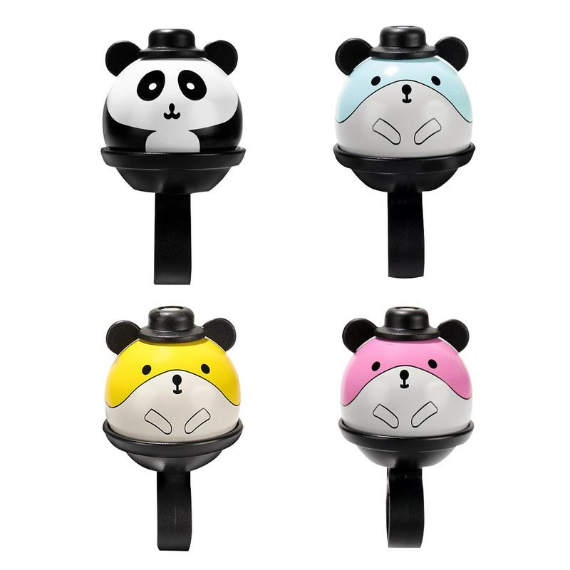 1kom Slatki crtić Panda Zvono za bicikl Dječje balansiranje Automobil Biciklizam Ručno zvono na vratima Pritisnite Mala zvona Jahanje Truba Dodaci za bicikl