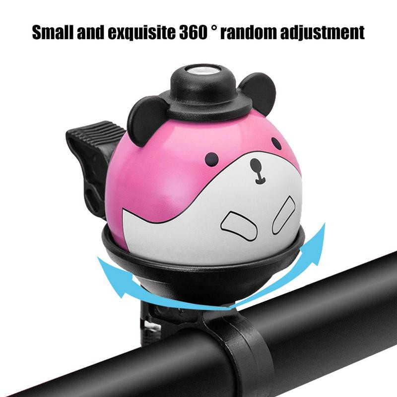 1kom Slatki crtić Panda Zvono za bicikl Dječje balansiranje Automobil Biciklizam Ručno zvono na vratima Pritisnite Mala zvona Jahanje Truba Dodaci za bicikl