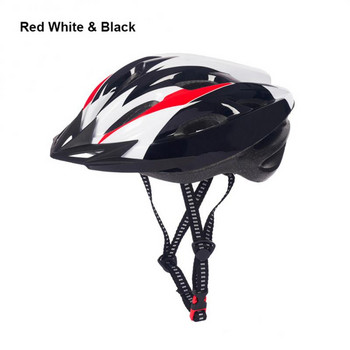 Регулиране на обиколката на главата Велосипедна каска Комфортна подвижна периферия Екипировка за каране Имитация на един шлем от една част