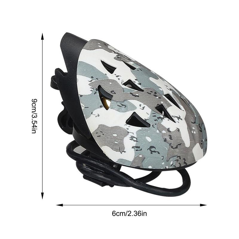 Könnyű kerékpáros csengő kürt rajzfilm e-robogó sisakharangok szuper hangos hegyi kerékpáros réz csengőgyűrű kerékpár kellék