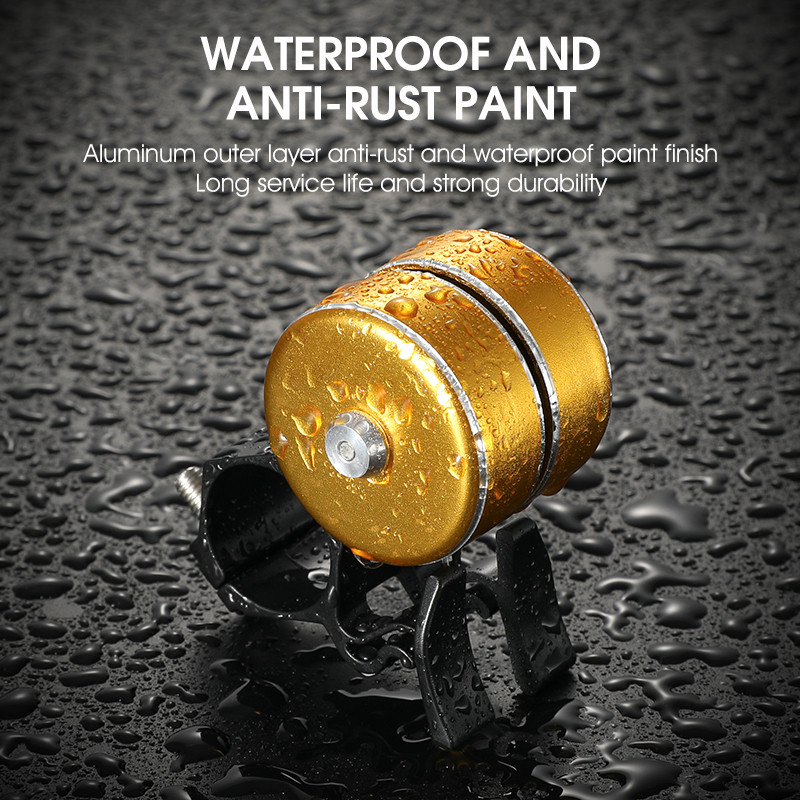 WEST BIKING Clopote obișnuit pentru bicicletă, aliaj de aluminiu, sunet clar, accesorii pentru biciclete