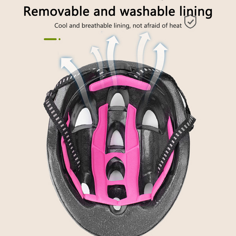 Peakaitsekiiver Kokkupõrkevastane maanteerattakiivrid Reguleeritav pannal kaasaskantav põrutuskindel kerge rolleri rula jaoks