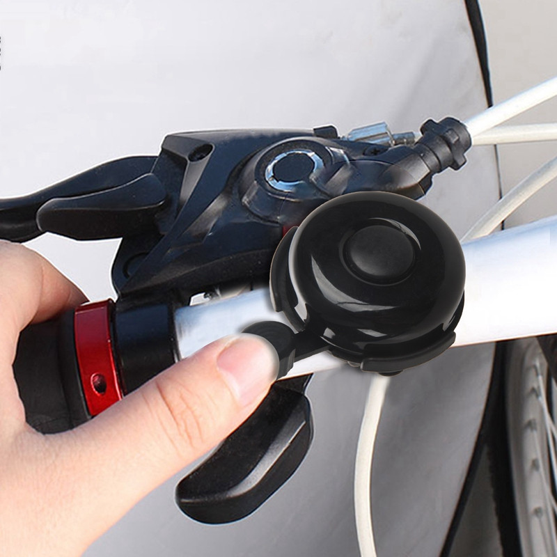 2X jalgrattakell – alumiiniumist jalgrattakell – klassikaline jalgrattakell täiskasvanutele meestele naistele lastele tüdrukutele poistele jalgrattad (must)