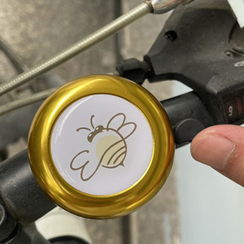 Силен звук Звънец за велосипед Алуминиева сплав Звънец за планински велосипед Сигнал за безопасност Предупредителна аларма за деца на открито MTB Колоездене Аксесоари