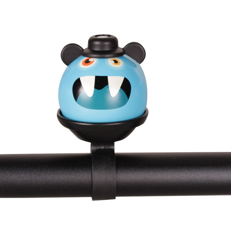 Új Monster csengő kerékpár kürt robogók kreatív rajzfilm kerékpár csengő magas decibel lovaglás összecsukható kerékpár mountain bike kiegészítők
