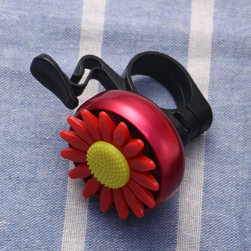 Clopot bicicletă inel ghidon corn flori ciclu copii model copii ciclism sonerie mini fete accesoriu copil mic clasic sigur
