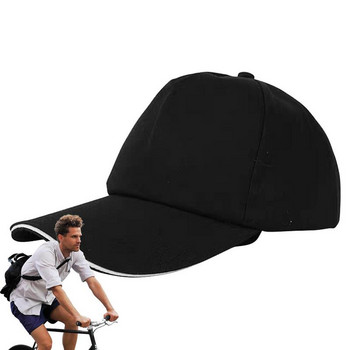 Предпазни капачки, абсорбиращи удари велосипедни каски в бейзболен стил, регулируеми шапки за каране, дишаща велосипедна шапка с подплата