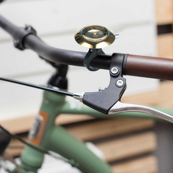 Винтидж мини велосипеден звънец Ултралек алуминиева сплав Предупреждение за безопасност Звънец за колоездене Кормило Клаксон Звънци Пътни MTB велосипедни аксесоари
