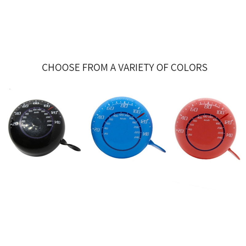 Vienkārša dizaina mazs, viegls velosipēda skaļais zvans ar svariem kalnu velosipēdam M365 elektriskais skrejritenis Vienkārša uzstādīšana