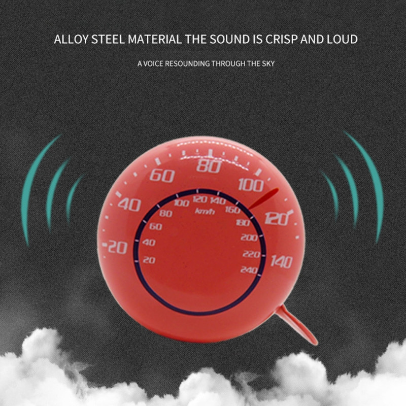 Vienkārša dizaina mazs, viegls velosipēda skaļais zvans ar svariem kalnu velosipēdam M365 elektriskais skrejritenis Vienkārša uzstādīšana