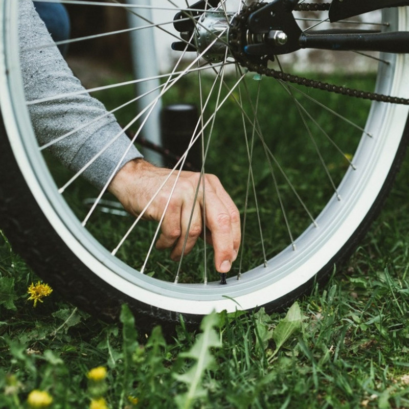 2 vnt dviračių padangų vožtuvai dviračio koto lydinio šerdies bevamzdinis kalnų plento dviračio vakuuminis antgalis, 48/54/58/60 mm