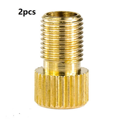 Adapteris, skirtas „Valve“ kalnų dviračių motociklui, pripūstam dviračiui, prideda prie „Schrader“ mažų auksinių didelių ratų dviračių priedų