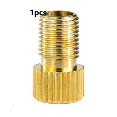 Adapteris, skirtas „Valve“ kalnų dviračių motociklui, pripūstam dviračiui, prideda prie „Schrader“ mažų auksinių didelių ratų dviračių priedų