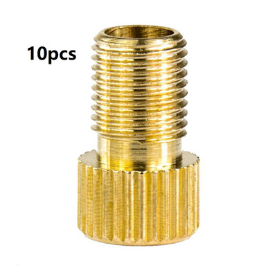 Adapteris, skirtas „Valve“ kalnų dviračių motociklui, pripūstam dviračiui, prideda prie „Schrader“ mažų auksinių didelių ratų dviračių priedų