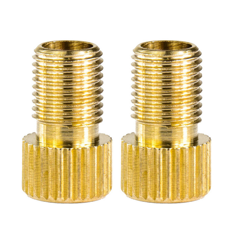 Adapteris, skirtas „Valve“ kalnų dviračių motociklui, pripūstam dviračiui, prideda prie „Schrader“ mažų auksinių didelių ratų dviračių priedų