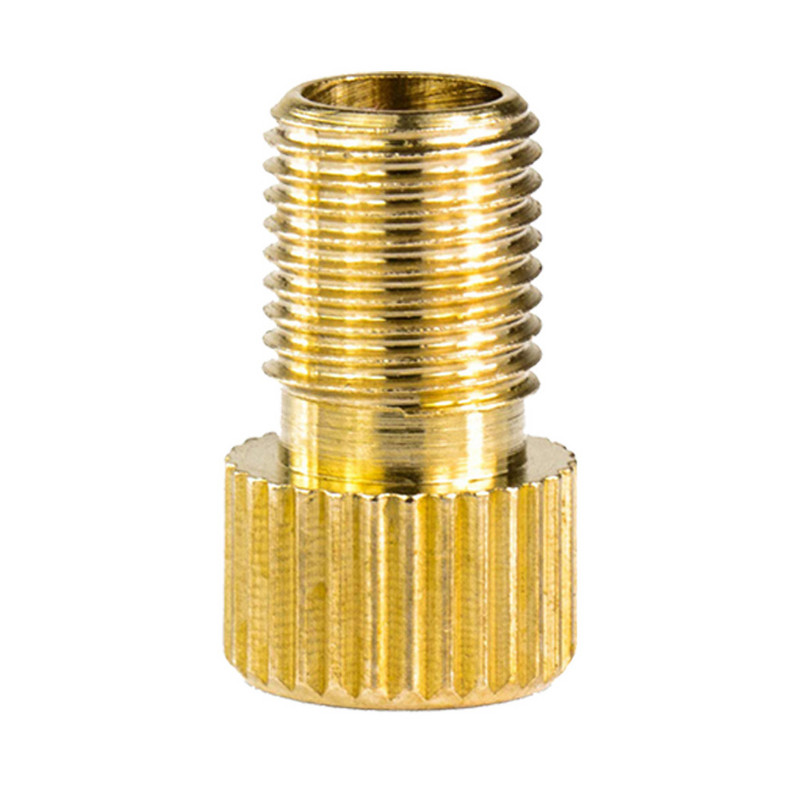 Adapteris, skirtas „Valve“ kalnų dviračių motociklui, pripūstam dviračiui, prideda prie „Schrader“ mažų auksinių didelių ratų dviračių priedų