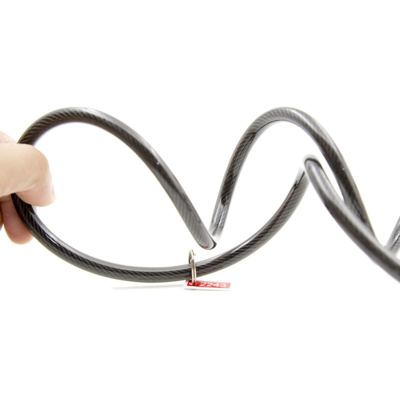 Jauna koda parole Velosipēda kombinētā slēdzene Velosipēda kabeļa slēdzene Stingra drošības kodēta tērauda vadu velosipēda drošības slēdzene