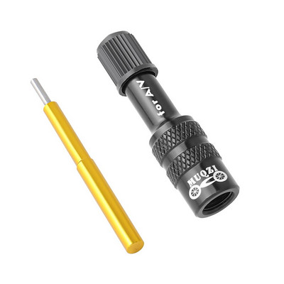 Vožtuvo adapteris Nerūdijančio aliuminio lydinio oro šakės pripučiamos Av prailginimo antgalis Kelio dviračio šakės priedas, skirtas MTB