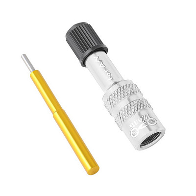 Aliuminio lydinio oro šakės pripučiamo vožtuvo adapteris AV prailginimo keitimo antgalis Kelio dviračio šakės priedas