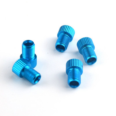 4 tk/5 alumiiniumist jalgratta ventiil PRESTA to SCHRADER Converter Jalgratta rehvi ventiili adapter torupumba tööriist Jalgrattasõidu jalgratas